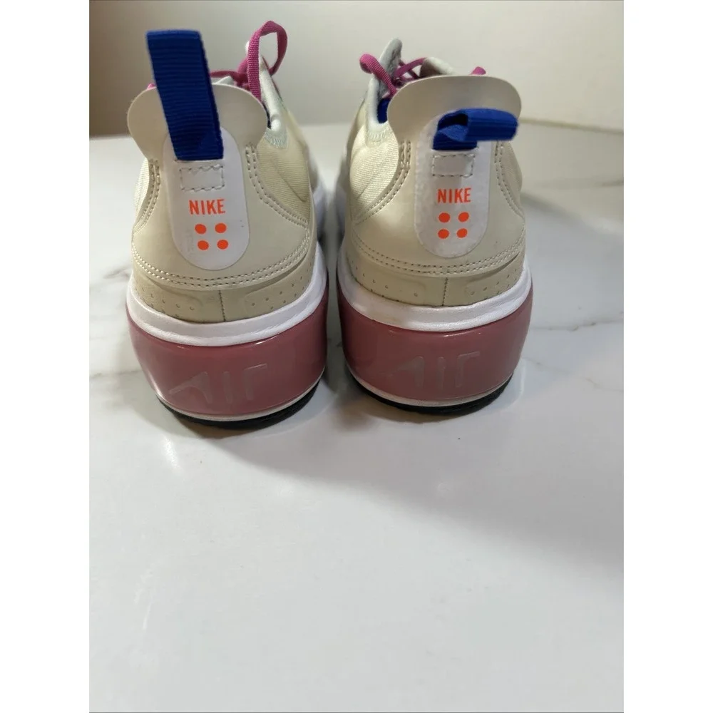 Nike Air Max Dia Womens 9.5 Fossil Hyper Crimson‎ Running Shoes CI3898-200